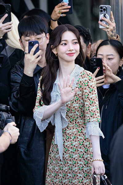 News - Prada - Arrivals - Milan Fashion Week - Womenswear Fall/Winter 2025/2026