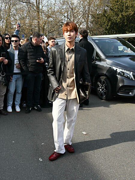 Milan, Milan Women's Fashion Week: Fall/Winter 2025 - Tod's Fashion Show - Arrivals