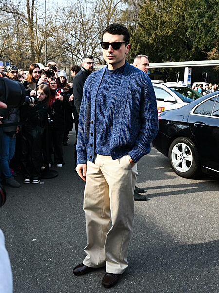 Milan, Milan Women's Fashion Week: Fall/Winter 2025 - Tod's Fashion Show - Arrivals