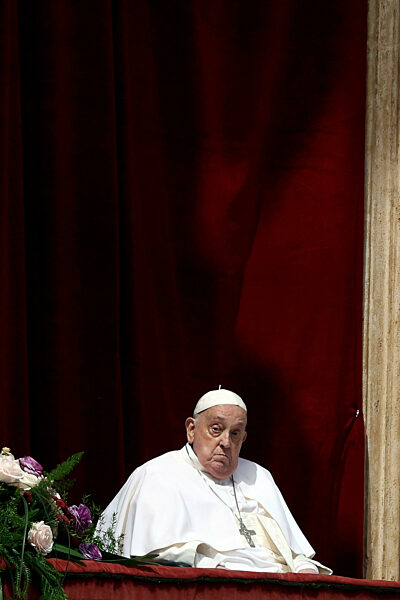 Pope Francis died on Easter Monday, his last appearance yesterday for the Urbi et Orbi