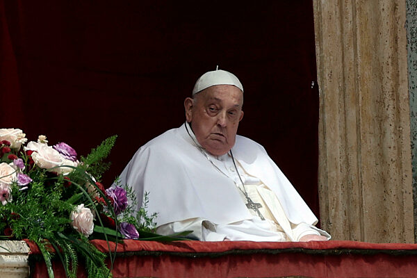Pope Francis died on Easter Monday, his last appearance yesterday for the Urbi et Orbi
