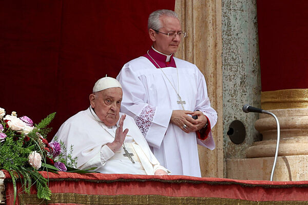 Pope Francis died on Easter Monday, his last appearance yesterday for the Urbi et Orbi