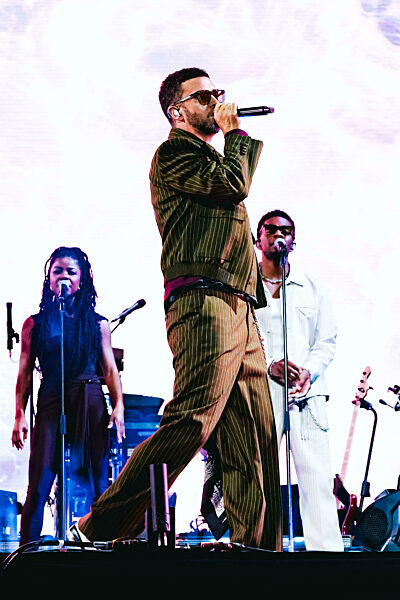 Milan, Justin Timberlake performs in concert during the I-Days Milano Coca-Cola 2025 festival at the SNAI San Siro Hippodrome