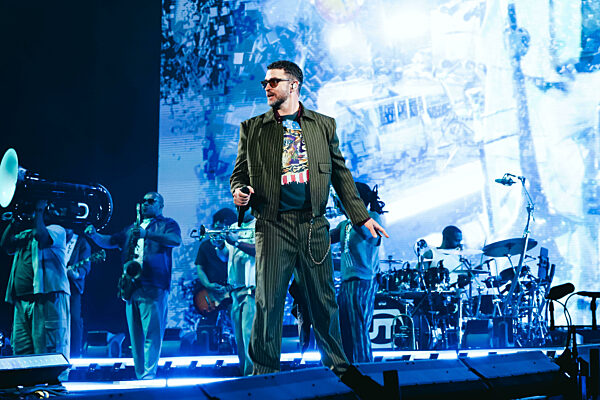 Milan, Justin Timberlake performs in concert during the I-Days Milano Coca-Cola 2025 festival at the SNAI San Siro Hippodrome