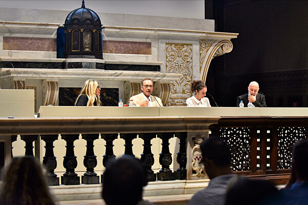 Lucca, Church of San Francesco, Masterclass by actor Kevin Spacey.