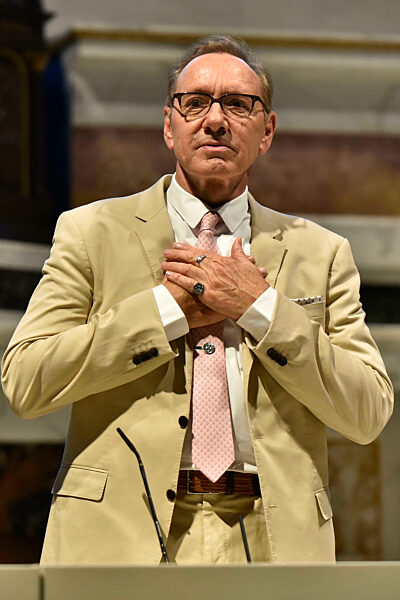 Lucca, Church of San Francesco, Masterclass by actor Kevin Spacey.
