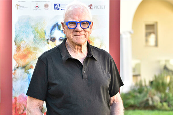 Lucca, Malcolm McDowell at the Lucca Film Festival