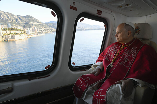MONCO - POPE  LEO XIV DURANTE IL SUO VIAGGIO APOSTOLICO IN MONTE CARLO , MONACO- 2026/3/28