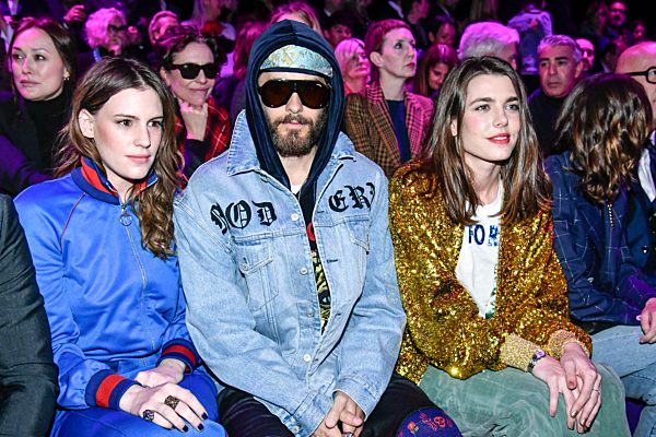 Milan woman's Fashion Week. Gucci Front row.