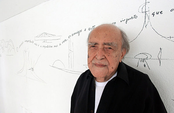 Architekt Oskar Niemeyer in Rio de Janerio