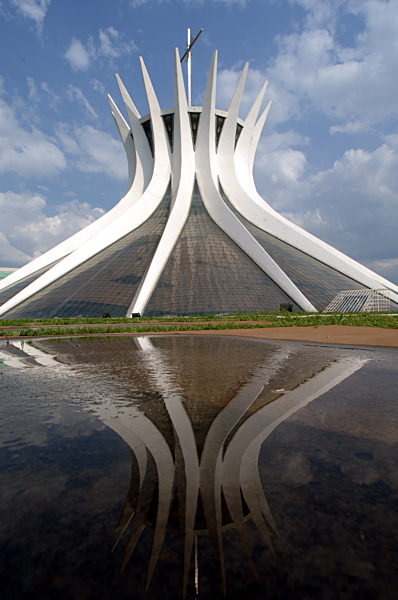 Die Kathedrale in Brasilia
