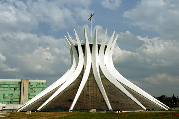 Die Kathedrale in Brasilia
