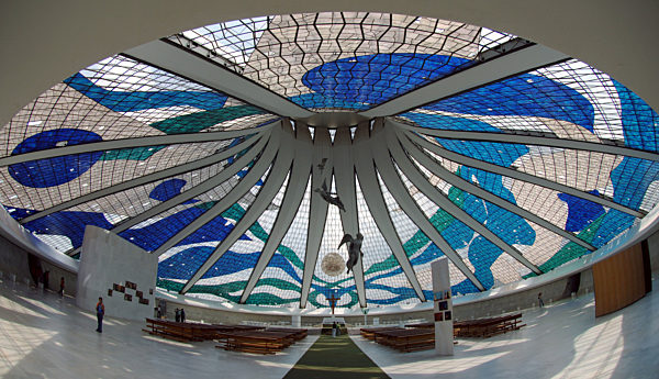 Die Kathedrale in Brasilia