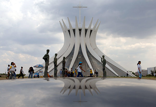 Die Kathedrale in Brasilia