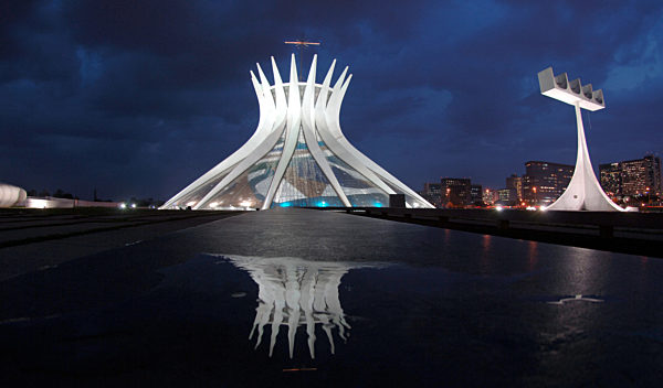 Die Kathedrale in Brasilia