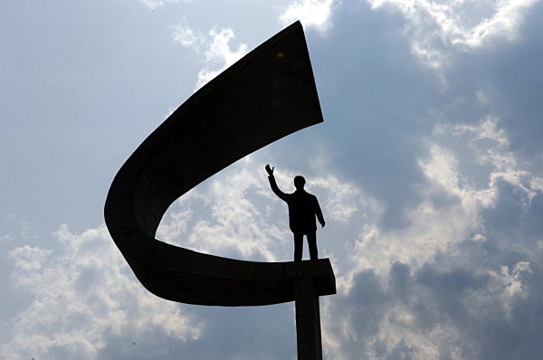 Das Kubitschek-Denkmal in Brasilia