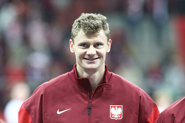 firo :  21.03.2024,
Fussball, Fußball, UEFA Euro 2024, European Qualifiers, EM-Quali, Qualifikation EURO, Saison 2023/2024
Play-off-Halbfinale,
Polen - Estland 5:1