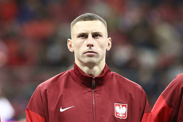 firo :  21.03.2024,
Fussball, Fußball, UEFA Euro 2024, European Qualifiers, EM-Quali, Qualifikation EURO, Saison 2023/2024
Play-off-Halbfinale,
Polen - Estland 5:1