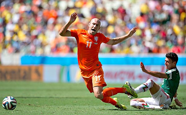 World Cup 2014 - Round of 16 - Netherlands vs Mexico 2-1