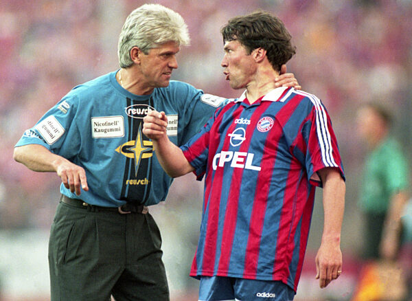 firo : 11.04.1998
Fußball: Fussball: Archivfotos , Archivfoto , Archivbilder Bundesliga 1. Liga 30. Spieltag
1997/1998, 97/98
FC Bayern München - 1860 München 3:1