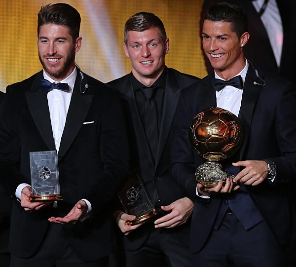 firo
Fußball,Fussball, 12.01.2015
FIFA Ballo D'OR
Weltfußballer Weltfussballer Wahl 2014