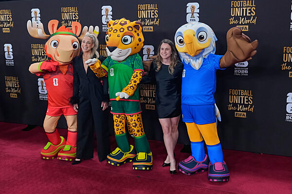 firo : 05.12.2025 , Fussball, Fußball, International, Nationalmannschaft,Herren, 
FIFA WM 2026, Weltmeisterschaft, WM-Gruppen-Auslosung, FIFA World Cup 2026,