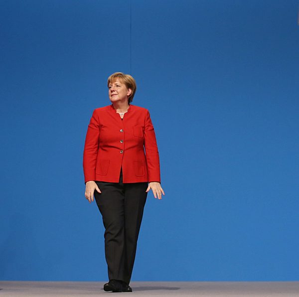 firo :  06.12.2016
Politik CDU 29.Bundesparteitag  in Essen
Bundeskanzlerin und Parteichefin Angela Merkel nach Ihrer Rede