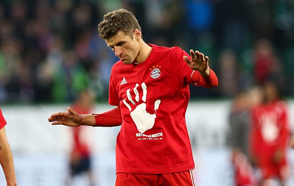 firo : 29.04.2017
Fußball,  Saison 2016/2017
 1. Bundesliga: VFL Wolfsburg - FC Bayern München