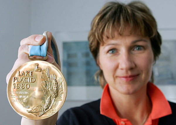 Die 44-jährige Dresdner frühere Eisschnellläuferin Karin Enke-Richter...