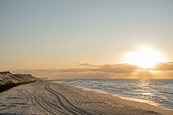 Sonnenuntergang an der Nordsee