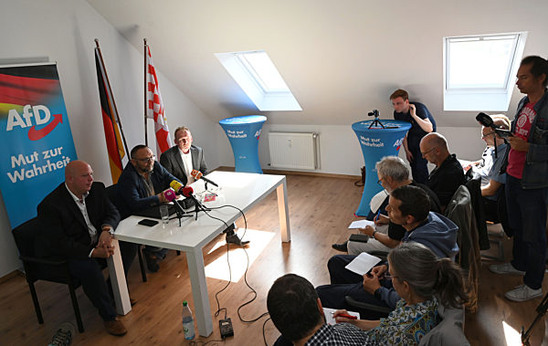 AfD-Fraktion in der Bremischen Bürgerschaft vor dem Bruch