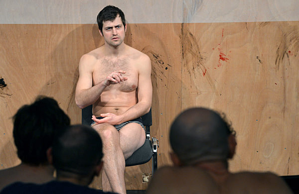 Probe zum Stück "Aber sicher" von Elfriede Jelinek