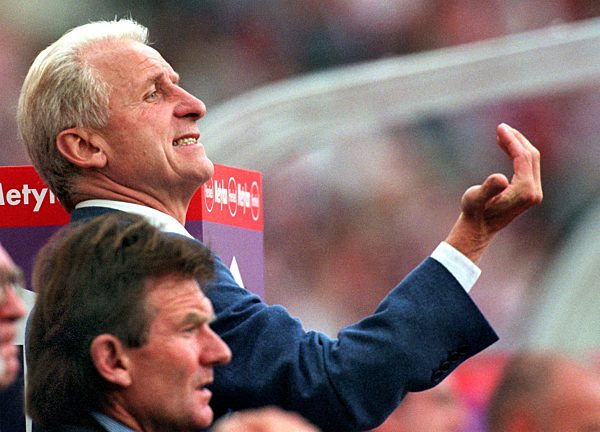 Fußball: Giovanni Trapattoni und Egon Coordes