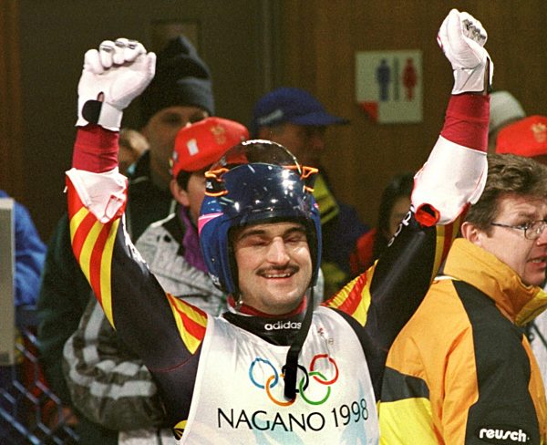 Nagano: Drittes Olympia-Gold für Georg Hackl