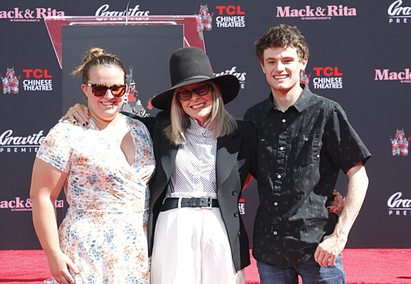 Diane Keaton Hand Imprinting, Los Angeles, California, USA - 11 Aug 2022