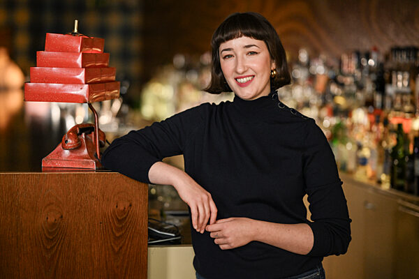 Bartenderin Maria Gorbatschova von der Green Door Bar