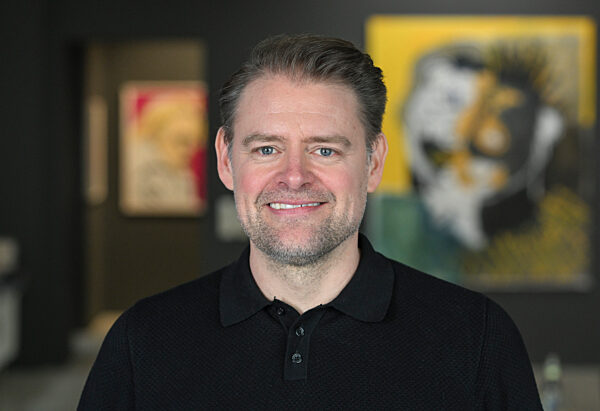 Kunstausstellung von Schauspieler Max Giermann