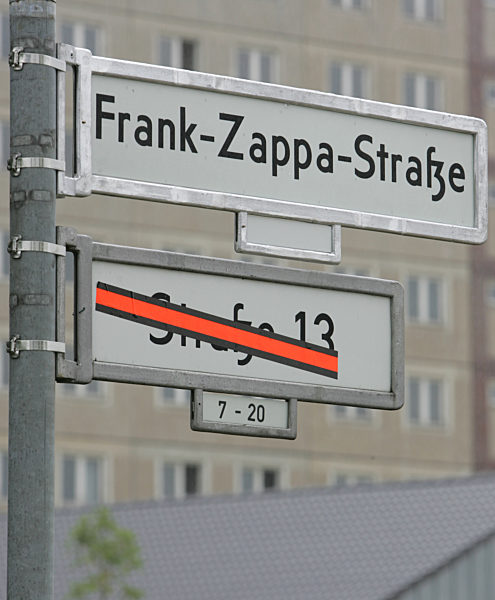 Berlin - Frank Zappa street