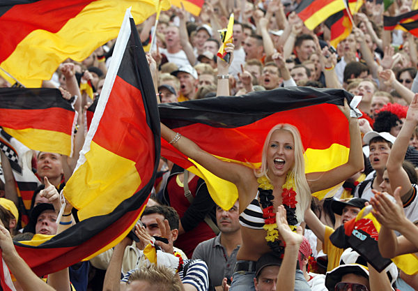 EURO 2008  - Fanmeile - Halbfinale Deutschland - Türkei 3:2