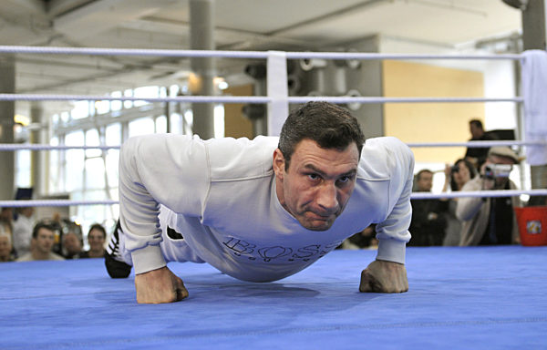 Boxen - Training Vitali Klitschko - Samuel Peter