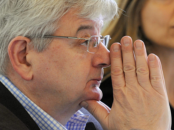 An der Veranstaltung zur Bekanntgabe der Roland-Berger-Preisträger für...