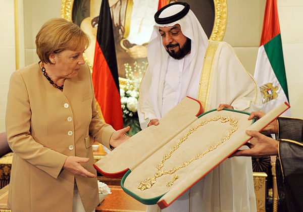 Bundeskanzlerin Merkel bereist die Golfregion