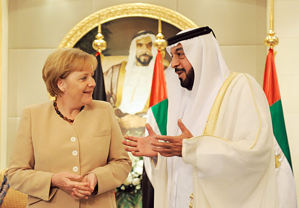 Bundeskanzlerin Merkel bereist die Golfregion