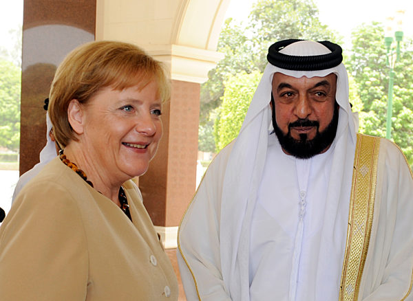 Bundeskanzlerin Merkel bereist die Golfregion