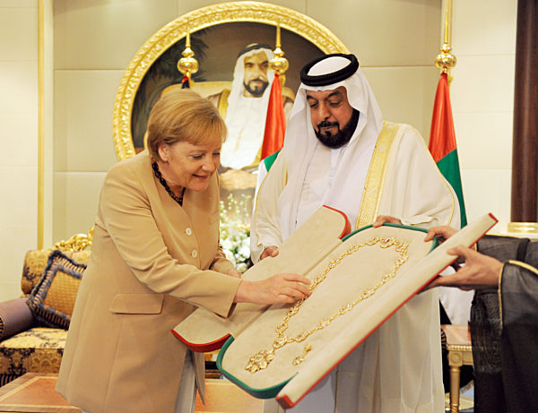 Bundeskanzlerin Merkel bereist die Golfregion