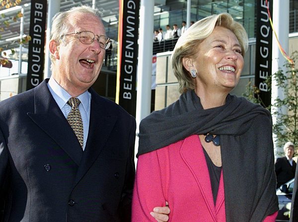 Belgisches Königspaar besucht die Expo 2000 in Hannover