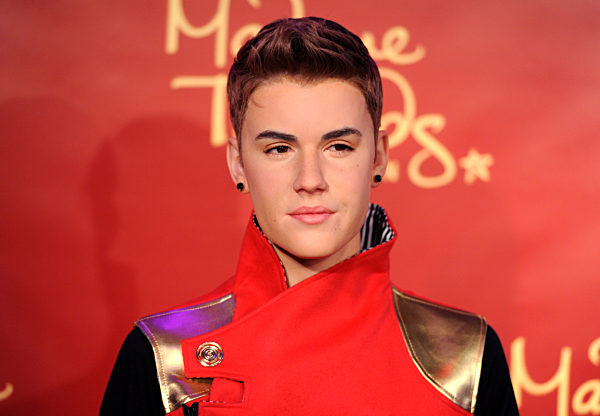 Justin Bieber als Wachsfigur in Berlin