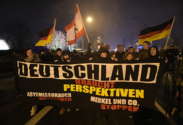 Bürgerbewegung Hellersdorf demonstriert