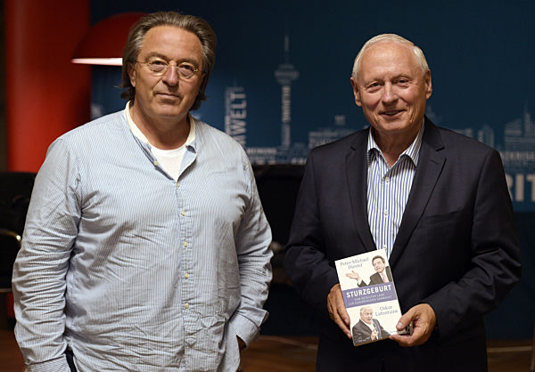 Buchvorstellung Lafontaine und Diestel - "Sturzgeburt"