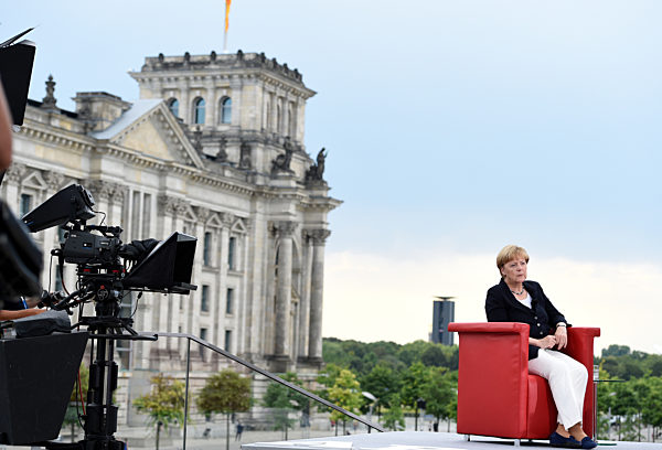 Merkel im Sommerinterview der ARD